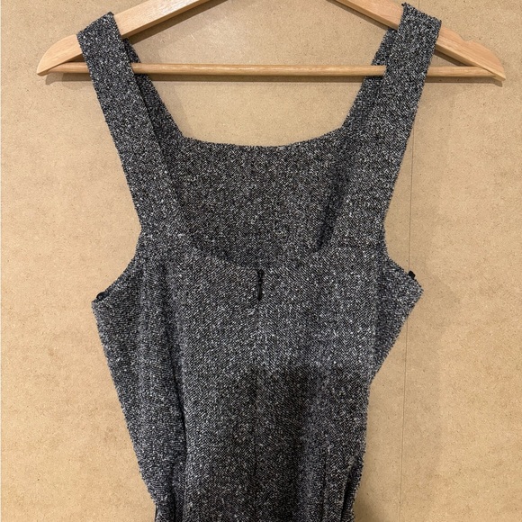 Marks & Spencer| M&S GREY MIX TEXTURED BELTED JUMPSUIT WIDE LEG - Picture 5 of 8